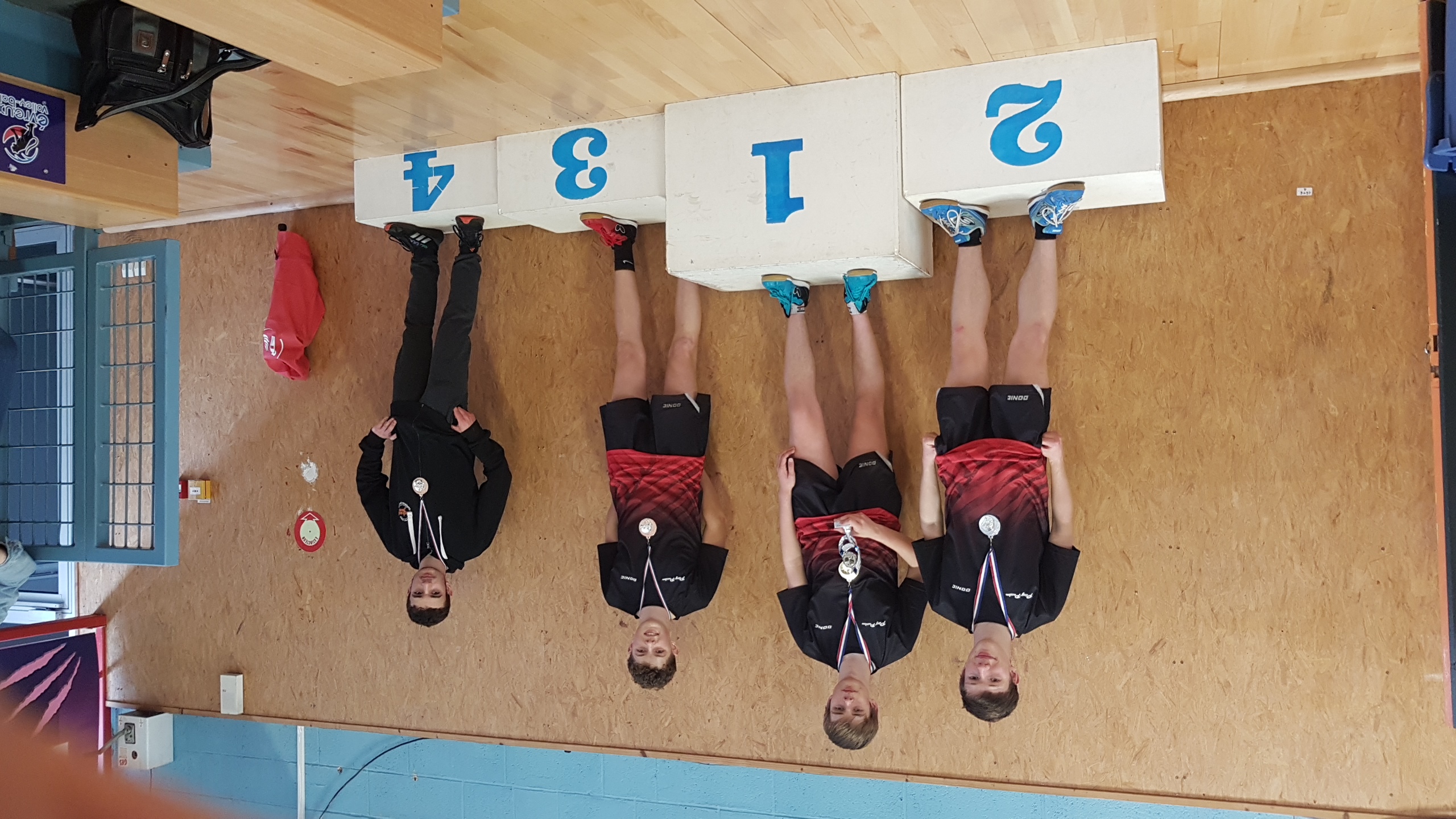 Podium Juniors Garçons